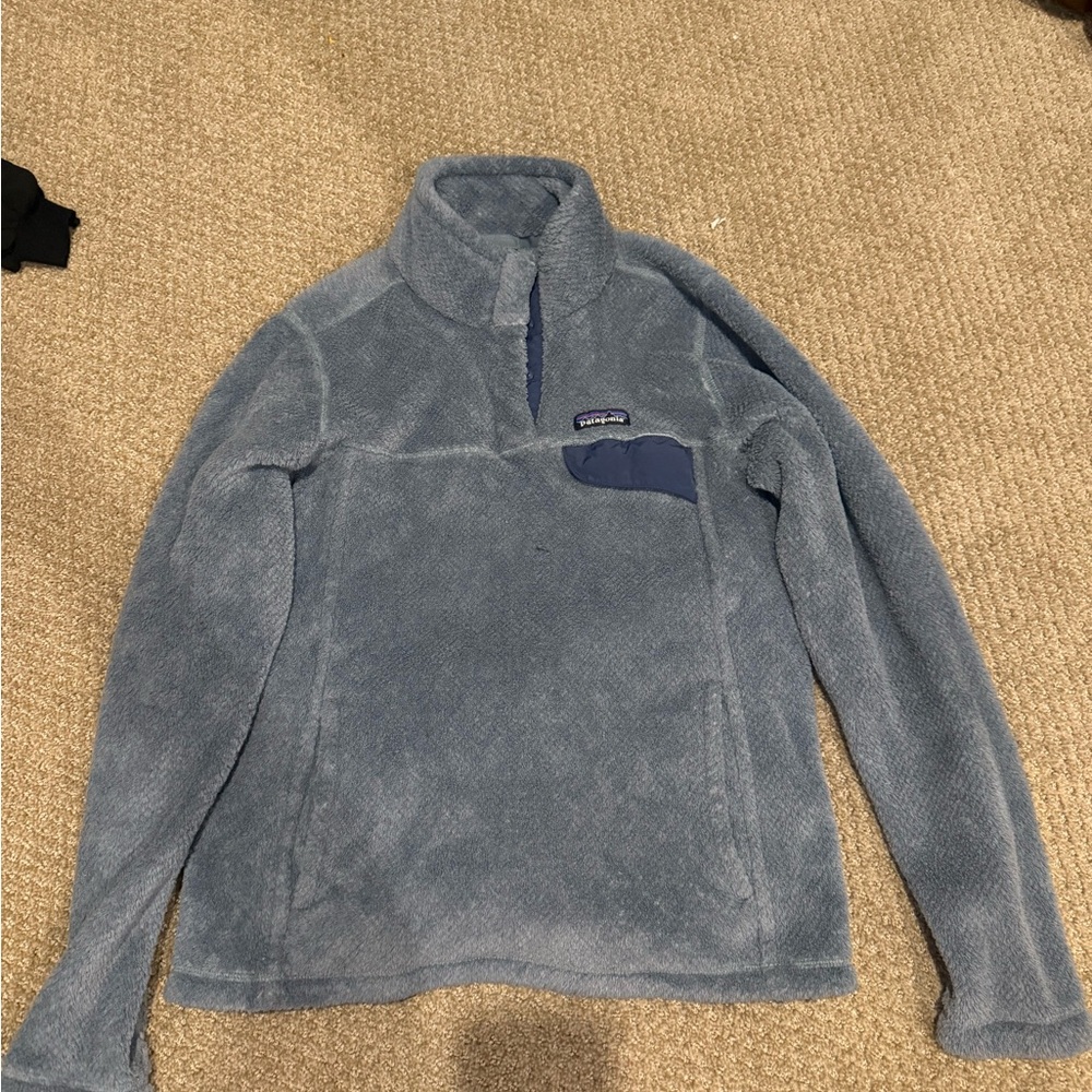 Patagonia Soft Blue Fleece Jacket